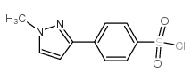 4-(1-甲基-1H-吡唑-3-基)苯磺酰氯结构式