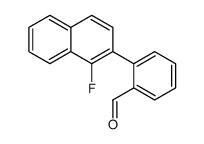 2-(1-fluoronaphthalen-2-yl)benzaldehyde Structure