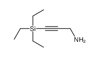 3-triethylsilylprop-2-yn-1-amine Structure