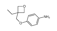 4-[(3-ethyloxetan-3-yl)methoxy]aniline结构式