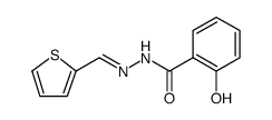 Benzoic acid, 2-hydroxy-, 2-(2-thienylmethylene)hydrazide图片