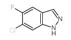 6-chloro-5-fluoro-1H-indazole structure