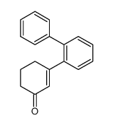 3-biphenyl-2-yl-cyclohex-2-enone结构式