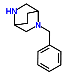 2-Benzyl-2,5-diazabicyclo[2.2.2]octane结构式