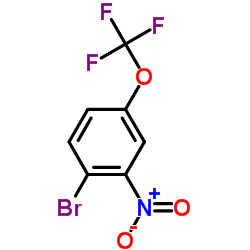 1-Bromo-2-nitro-4-(trifluoromethoxy)benzene structure