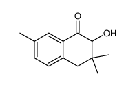 2-Hydroxy-3,3,7-trimethyl-tetralon-(1) Structure