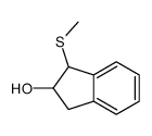 2-hydroxy-1-methylthioindane结构式