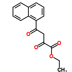2,4-二氧代-4-(1-萘基)丁酸乙酯结构式