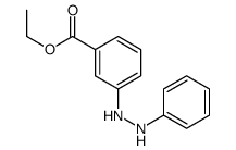 ethyl 3-(2-phenylhydrazinyl)benzoate结构式