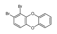 DIBROMODIBENZO-PARA-DIOXIN structure