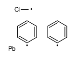 chloromethyl(diphenyl)plumbane Structure