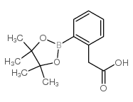 2-(2-(4,4,5,5-TETRAMETHYL-1,3,2-DIOXABOROLAN-2-YL)PHENYL)ACETIC ACID structure