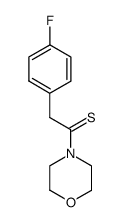 ETHANETHIONE, 2-(4-FLUOROPHENYL)-1-(4-MORPHOLINYL)- picture