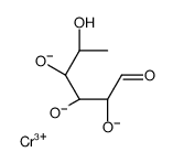 chromium(3+),(2R,3S,4R,5R)-5-hydroxy-1-oxohexane-2,3,4-triolate结构式