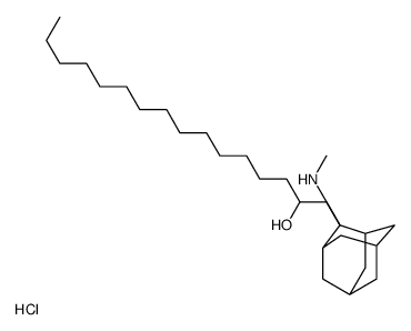 1-[2-(methylamino)-2-adamantyl]hexadecan-2-ol,hydrochloride结构式