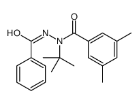 N'-benzoyl-N-tert-butyl-3,5-dimethylbenzohydrazide结构式