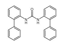 1-(biphenyl-2-yl)-3-(biphenyl-2-ylmethyl)urea结构式