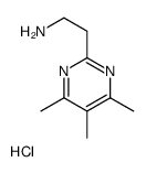 2-(4,5,6-trimethylpyrimidin-2-yl)ethanamine,hydrochloride结构式
