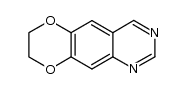 7,8-dihydro[1,4]dioxino[2,3-g]quinazoline结构式