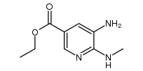 5-amino-6-methylamino-nicotinic acid ethyl ester Structure