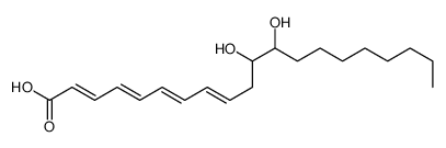 11,12-dihydroxyeicosatetraenoic acid structure