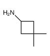 3,3-DIMETHYLCYCLOBUTANAMINE Structure