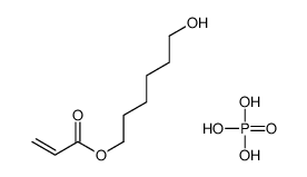 6-hydroxyhexyl prop-2-enoate,phosphoric acid Structure