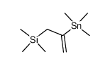 2-trimethylstannyl-3-trimethylsilylpropene结构式