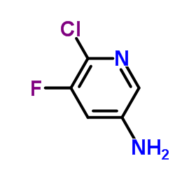 6-Chloro-5-fluoropyridin-3-amine Structure