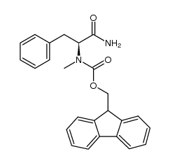 Fmoc-N-methyl phenylalaninamide Structure