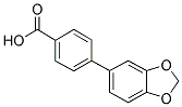 4-BIPHENYL-[1,3]DIOXOL-5-YL-CARBOXYLIC ACID Structure