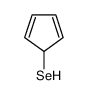 cyclopenta-2,4-diene-1-selenol Structure