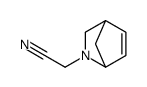 2-Azabicyclo[2.2.1]hept-5-ene-2-acetonitrile(9CI)结构式