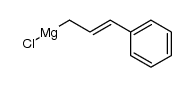 3-phenylpropen-1-yl magnesium chloride Structure