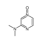 3-(dimethylamino)pyrazine 1-oxide结构式