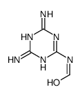 N-(4,6-diamino-1,3,5-triazin-2-yl)formamide结构式