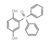 2,5-Dihydroxyphenyl(diphenyl)phosphine Oxide Structure