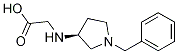 ((S)-1-Benzyl-pyrrolidin-3-ylaMino)-acetic acid结构式