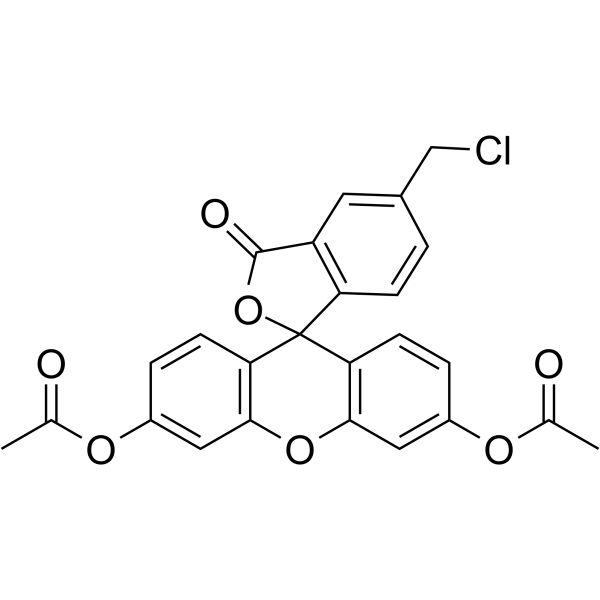 5-氯甲基荧光素二乙酸酯结构式