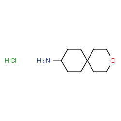 3-oxaspiro[5.5]undecan-9-amine hydrochloride Structure
