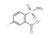 Benzenesulfonamide,4-chloro-2-nitro-结构式