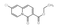 8-氯-4-氧代-4H-喹啉嗪-3-羧酸乙酯结构式