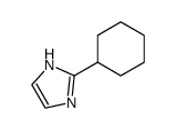 2-cyclohexyl-1H-imidazole结构式