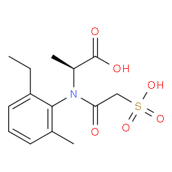 S-Metolachlor Metabolite NOA 413173 Structure