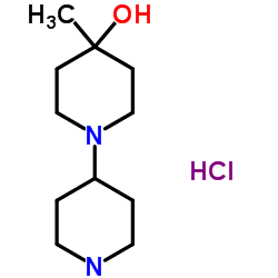 4-Methyl-[1,4'-bipiperidin]-4-ol hydrochloride结构式