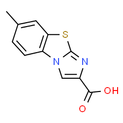 10-methyl-7-thia-2,5-diazatricyclo[6.4.0.0^{2,6}]dodeca-1(8),3,5,9,11-pentaene-4-carboxylic acid Structure