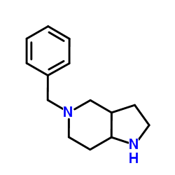 5-Benzyloctahydro-1H-pyrrolo[3,2-c]pyridine结构式