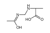 (2S)-2-(acetamidomethylamino)propanoic acid结构式