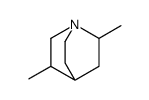 2,5-dimethyl-1-azabicyclo[2.2.2]octane结构式