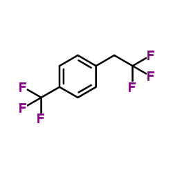 1-(2,2,2-Trifluoroethyl)-4-(trifluoromethyl)benzene Structure